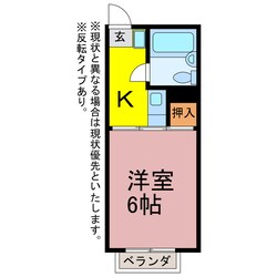 柳生橋駅 徒歩9分 1階の物件間取画像